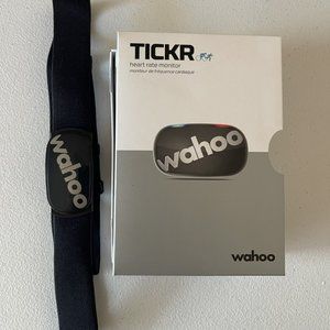 Wahoo TICKR Heart Rate Monitor Chest Strap, Bluetooth